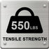 Metal Cable Zip Ties, 24inch Stainless Steel Wire Ties, 550LBS Heavy Duty Self-Locking Strap Ties, 40PCS