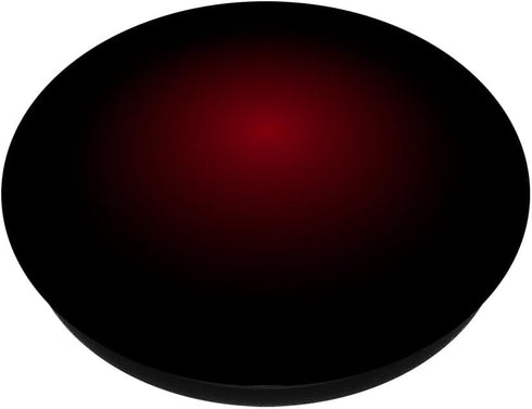 Red to Black Radial Gradient Minimal Art PopSockets Standard PopGrip