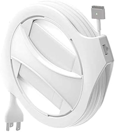Fuse Reel Side Winder MacBook Charger Organizer - Travel Essential & Desk Cord Case for USB-C & MagSafe Adapter