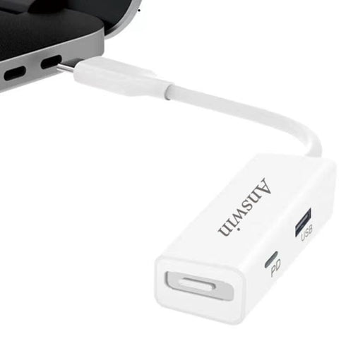 Mag-Safe to USB C Adapter, 3-in-1 Mag-Safe 1 & 2 Adapter for iPhone 15 Series, M1/M2 MacBook