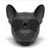Bulldog Speaker Wireless Bluetooth Mini Speaker, Portable Bulldog Head Stereo with USB & T Flash Card Support