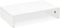 TEAMIX 14.2 inch White Monitor Stand Riser, Wood Monitor Riser with Storage