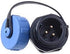 SP13 Aviation Connector M13 Female Plug + Circular Male Socket F13mm, Outdoor Waterproof IP68 Plastic Connectors