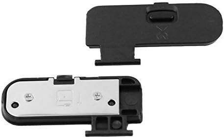 PhotoTrust 2 Pieces Battery Door Cover Lid Cap Replacement for Nikon D3200 DSLR Digital Camera