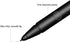 Yoga Book Real Pen Stylus for Ideapad Yoga Book YB1-X90F, Compatible with Touchscreen, Black