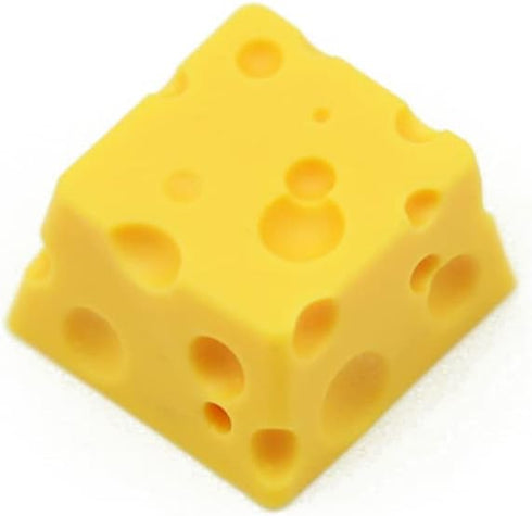 Cheese Keycaps Handmade Customized OEM R4 Resin Keycap for Cherry MX Gateron Switch Mechanical Keyboard Gift
