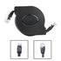 Zerone CAT 6 Ethernet Cable, Retractable Flat Shielded LAN Cord with RJ45 for Modem Router Gaming (2M) (1 Pc)