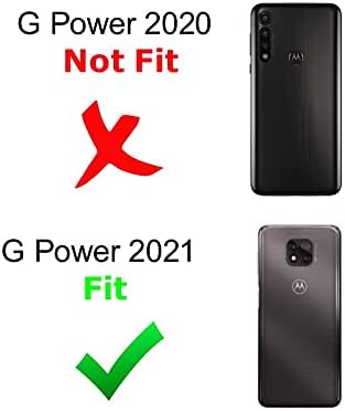 G Power 2021 Single Sim Card Tray MicroSD SD Holder Replacement for Motorola Moto G Power 2021 (XT2117) - Flash Gray