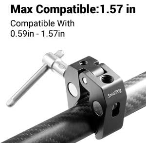 SmallRig Super Clamp (2 Pack), Magic Arm Clamp for DJI Ronin, Camera Monitor, LED Light