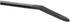Klein Tools 450-200 Cable Ties, 100-Piece Heavy Duty Nylon Zip Ties, 50-Pound Tensile Strength, 7.75-Inch, Black