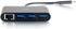 Legrand - C2G USB Adapter, USB C to Ethernet Hub, Gigabit Ethernet Port, 3 Port Adapter with Power Delivery, Black, 1