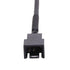 Pack of 2 Full Speed 12V Voltage Step-Up USB to 3-Pin and 4-Pin PC Fan Power Adapter Cable