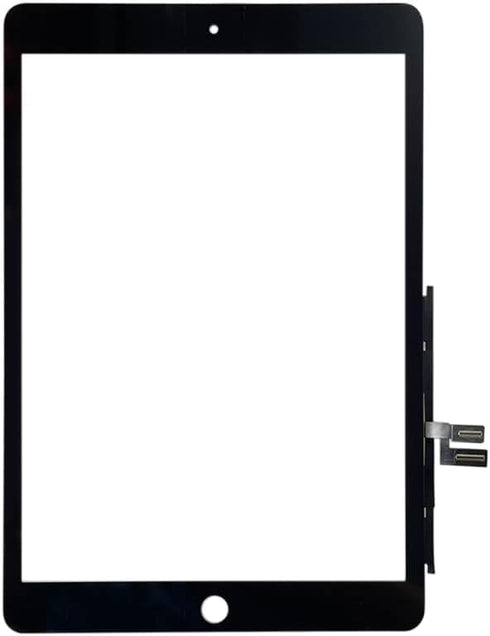 for iPad 9 10.2" 2021 Screen Replacement, Touch Screen Digitizer Glass Panel Lens Repair Kits (Black, No Home Button)