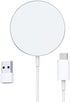 15W Magnetic Wireless Charger for iPhone 12/13/14/15 Series, Fast Charging Pad Travel Portable