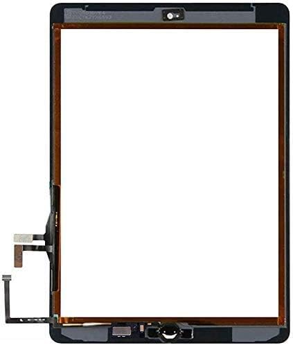 Touch Screen Digitizer for 2017 iPad 9.7 (A1822, A1823) Front Glass Replacement with Home Button & Tool Kit