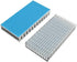 2pcs Silver Color Heat Sink, 80x40x11mm Aluminum Heat Sink Radiator Cooler with Thermal Conductive Adhesive Tape,