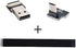 Cablecc Up Angled USB 2.0 Type-A Male to Micro USB 5Pin Cable - 200cm for FPV & Disk & Phone