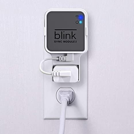 Outlet Wall Mount for Blink Sync Module 2, Mount Bracket Holder for Blink Outdoor Camera, No Messy Wires - 2 Pack