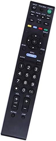 Replaced Remote Control for Sony KDL42EX441, KDL-40BX421, KDL-32BX421, and more Bravia LCD LED HD TVs