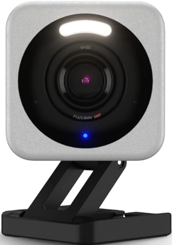WYZE Cam v4, 2K HD Wi-Fi Smart Home Security Camera, Indoor/Outdoor, Pet/Baby Monitor, Enhanced Color Night Vision