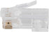 Klein Tools VDV826-704 Modular Data Plug, 50 Pack for CAT6A and Larger Diameter CAT6 Indoor/Outdoor Ethernet