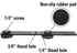 Dual Flash Bracket, Chromlives 1/4" Dual Camera Mount Extension Bar, 8" Dual Tripod Bracket for Camera and LED Light
