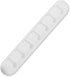 White Cable Clips for Cord Organizer, USB Cable Management, 2 Packs Holder for Desk, Car, Home, Office (7 Slots)