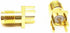 20PCS SMA Female PCB Panel Edge Mount Plug with 4 Pins Straight Connector RF Coax Coaxial Adapter