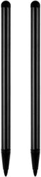 2pcs Black Stylus Pens for Touch Screens, Universal Capacitive Stylus Compatible with iPad, Samsung Galaxy