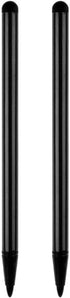 2pcs Black Stylus Pens for Touch Screens, Universal Capacitive Stylus Compatible with iPad, Samsung Galaxy