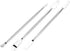 Metal Spudger Set, Universal 3pcs/set Dual Ends Spudger Kit, Metal Pry Tool for Tablet and Smart Devices