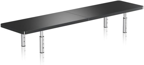 suptek Dual Monitor Stand Riser,Large Monitor Laptop Stand Riser 3 Adjustable Heights