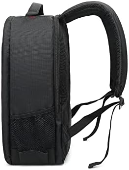Waterproof Large Camera Backpack Shoulder Bag for Canon Nikon Sony SLR/DSLR Digital Lens, Purple Travel Case