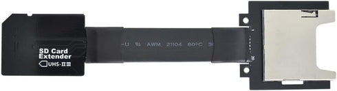 xiwai SD Male Extender to SD Card Female Extension Cable Adapter, Flexible SD/SDHC/SDXC UHS-III