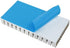 2pcs Silver Color Heat Sink, 80x40x11mm Aluminum Heat Sink Radiator Cooler with Thermal Conductive Adhesive Tape,