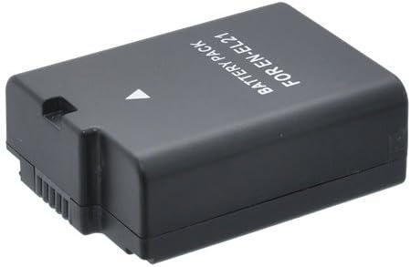 EN-EL21 High-Capacity Battery + Car/Home Charger + Acuvar Battery Pouch for 1 V2 & More | ENEL21