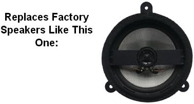 Rear Door Speaker Adapter Spacer Rings, Fits 2008-2014 Subaru Impreza - SAK032_55, 1 Pair