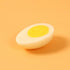 4pcs TOYANDONA Boiled Egg Model PVC Artificial Food Props for Photography Realistic Faux Egg Kitchen Decor for DIY