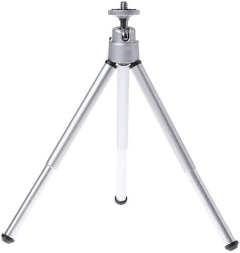 Reflex Camera 5.9-7.9in Lightweight Extendable Mini Tripod Aluminum Desktop Table Stand for Smartphone, GoPro, Webcam