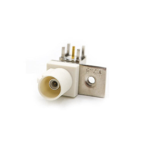 RF Coaxial Cable Connector, Fakra Video Connector B Male Right Angle RG316