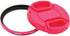 Vivitar 55mm UV Filter and Snap-On Lens Cap, Pink