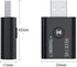 Bluetooth 5.0 2 in 1 Transmitter Receiver Converter, Car Wireless Audio Adapter USB 3.5mm Aux for TV, Home Stereo