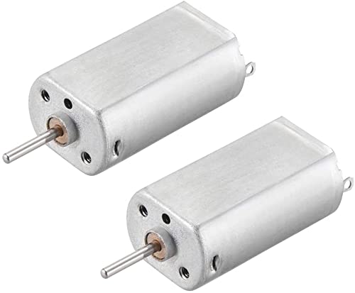 Generic XYWHPGV DC Motor 1.5V/1500RPM 3V/3500RPM 0.02A Electric Motor Round Shaft for RC