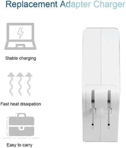 Mac Book Pro Charger, Replacement 60W Power Adapter L-Tip for Mac Book Pro 13 Inch Before Mid 2012