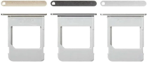 Generic for 10PCS/Lot Gray Gold White Sim Card Tray Replacement Part for Note