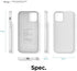 elago 12 12 6.1 inch Compatible with iPhone and iPhone Pro Case, Liquid Silicone, Full Body Protective Cover