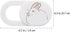 DIYEAH 3Pcs Cartoon Sleepy Bunny Cover Slide Privacy Protection for Tablets and Phones Ultra-Thin Webcam Cute Design