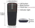 WUDEMWWFE Bluetooth Arc Mouse Foldable Slim and Portable Mini Wireless Computer Travel Mouse Folding Optical Touch Mice
