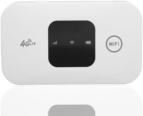 ciciglow Mobile Hotspot, Portable Travel Router Supports 10 Users at The Same Time,