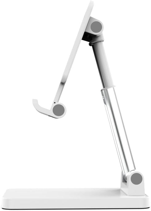 Leavnea Cell Phone Stand,Adjustable Angle Height Phone Honder for Desk,Fully Foldable Portable Phone Mount,Compatible